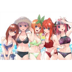 画像1: 【予約商品・全額前金制】【7/31(木)発売】五等分の花嫁 カードゲーム　ブースターパック vol.4 偶然のない夏休み(1BOX・12パック入)[新品商品]
