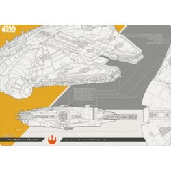 画像1: ブシロード ラバーマットコレクション V2　Vol.575 STAR WARS『ミレニアム・ファルコン』(1個)[新品商品]