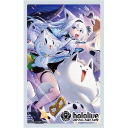 画像1: オフィシャルホロカスリーブ Vol.4 『白上フブキ』hololive OFFICIAL CARD GAME(1個)[新品商品]