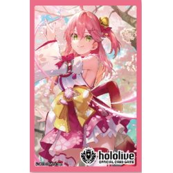 画像1: オフィシャルホロカスリーブ Vol.9 『さくらみこ』hololive OFFICIAL CARD GAME(1個)[新品商品]