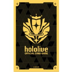 画像1: 【予約商品・全額前金制】【11/21(金)発売】『ブランドロゴ（Yellow）』オフィシャルホロカスリーブ Vol.25 hololive OFFICIAL CARD GAME(1個)[新品商品]