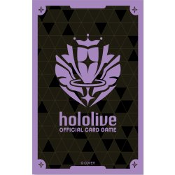 画像1: 【予約商品・全額前金制】【4/24(金)発売】『ブランドロゴ（Purple）』オフィシャルホロカスリーブ Vol.42 hololive OFFICIAL CARD GAME(1個)[新品商品]
