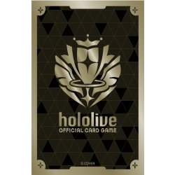 画像1: 【予約商品・全額前金制】【4/24(金)発売】『ブランドロゴ（Gold）』オフィシャルホロカスリーブ Vol.43 hololive OFFICIAL CARD GAME(1個)[新品商品]