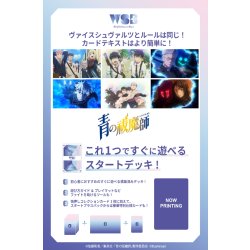 画像1: 【予約商品・全額前金制】【8/29(金)発売】ヴァイスシュヴァルツブラウ スタートデッキ 『青の祓魔師』シリーズ （島根啓明結社篇/雪ノ果篇/終夜篇）(1個)[新品商品]