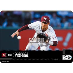 画像1: 内野警戒(東北楽天ゴールデンイーグルス)[PDO-04_T-C]【BP02収録】
