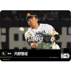 画像1: 内野警戒(福岡ソフトバンクホークス)[PDO-04_T-C]【BP02収録】