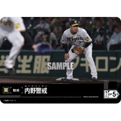 画像1: 内野警戒(阪神タイガース)[PDO-04_C]【CBP02収録】