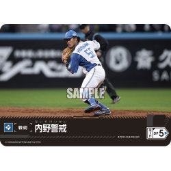 画像1: 内野警戒(北海道日本ハムファイターズ)[PDO-04_C]【PBP02収録】
