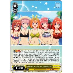 画像1: 水着の五つ子 一花＆二乃＆三玖＆四葉＆五月[WS_5HY/W101-017C]