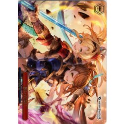 画像1: 【フレームレス箔押し仕様】戦いの後に[WS_GBF/S134-127S_PR]