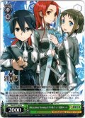 Alicization Turning キリト&ティーゼ&ロニエ[WS_SAO/S71-042U]