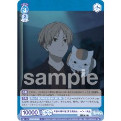 画像1: 月夜の帰り道 夏目貴志&ニャンコ先生[WSB_NTM/01B-064N]