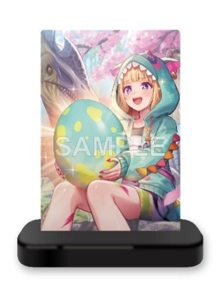 画像1: 【予約商品・全額前金制】【1/22(金)発売】『アキ・ローゼンタール』アクリルカードローダーVol.1 hololive OFFICIAL CARD GAME(1個)[新品商品] (1)