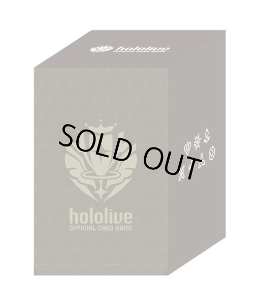画像1: オフィシャルホロカケースVol.3 『ブランドロゴ（White）』hololive OFFICIAL CARD GAME(1個)[新品商品] (1)