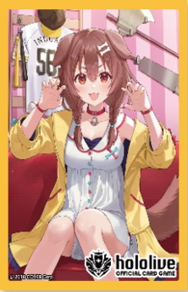 画像1: オフィシャルホロカスリーブ Vol.10 『戌神ころね』hololive OFFICIAL CARD GAME(1個)[新品商品] (1)