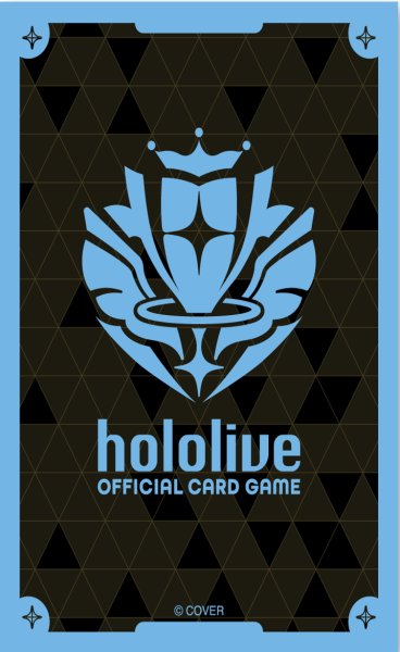 画像1: 【予約商品・全額前金制】【4/24(金)発売】『ブランドロゴ（Blue）』オフィシャルホロカスリーブ Vol.41 hololive OFFICIAL CARD GAME(1個)[新品商品] (1)
