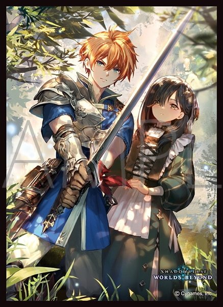 画像1: 【予約商品・全額前金制】【9/18(金)発売】「決断の交差・アシュレイ＆リディア」(No.MT2456) きゃらスリーブコレクション マットシリーズ Shadowverse: Worlds Beyond(1個)[新品商品] (1)