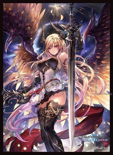 画像1: 【予約商品・全額前金制】【9/18(金)発売】「気高き黒翼・オリヴィエ」(No.MT2457) きゃらスリーブコレクション マットシリーズ Shadowverse: Worlds Beyond(1個)[新品商品] (1)