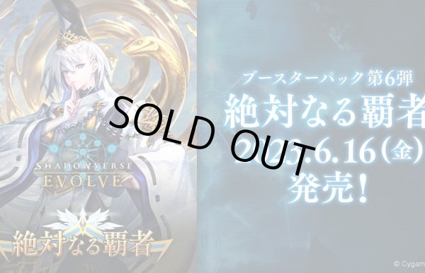 画像1: Shadowverse EVOLVE ブースターパック第6弾「絶対なる覇者」(1カートン・16BOX入)(1BOXあたり5600円)(シャドウバース エボルヴ)[新品商品] (1)