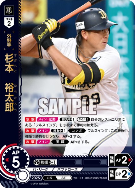 画像1: ★パラレル★杉本　裕太郎[PDO_BP01-B04_OSR] (1)