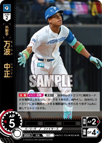 画像1: 万波　中正[PDO_BP01-F04_SR] (1)