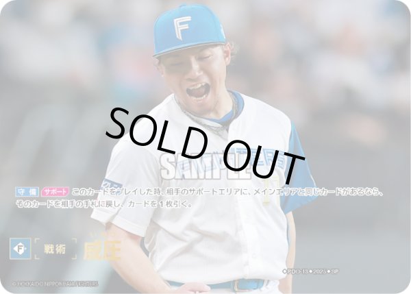 画像1: ★スペシャルパラレル★威圧(北海道日本ハムファイターズ)[PDO-13_SP]【BP01収録】 (1)