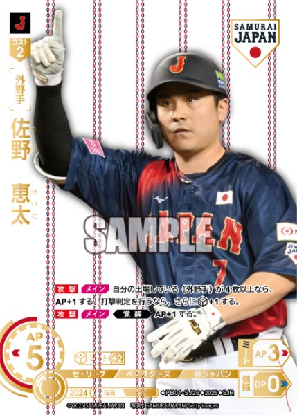 画像1: ★パラレル★佐野　恵太(ホームユニ背景)[PDO_PB01-SJ26_SJR] (1)