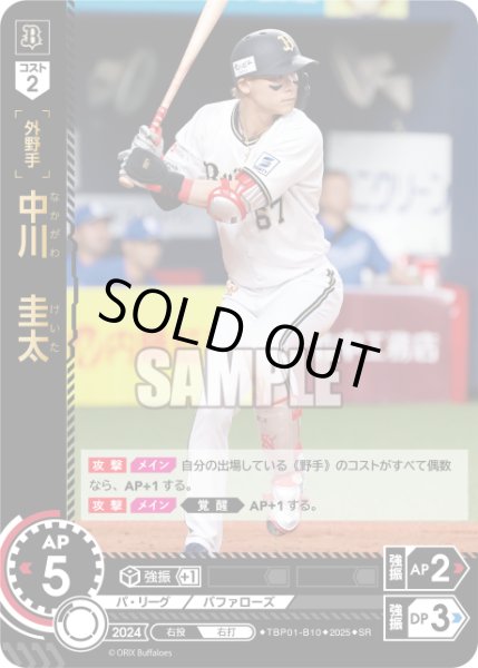 画像1: 中川　圭太[PDO_TBP01-B10_SR] (1)