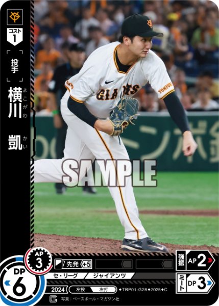 画像1: 横川　凱[PDO_TBP01-G28_C] (1)