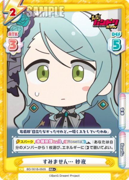 画像1: 【RR+仕様】すみません… 紗夜[Re_BD/001B-050S] (1)