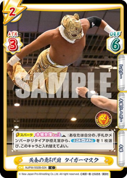 画像1: 黄金の虎4代目 タイガーマスク[Re_NJPW/002B-024C] (1)