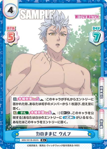 画像1: 【R+仕様】力のままに ウルフ[Re_WW/001B-063S] (1)