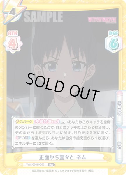 画像1: 正面から堂々と ネム[Re_WW/001B-068RR] (1)