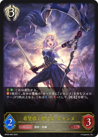 GCS 仙台スリーブセット　エボルヴ　ほーちゃん　ジャンヌ　ルナエンネア 絶望の聖女・ジャンヌ[SVE_BP13-088_LG] - マスターズスクウェア