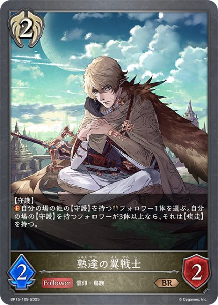 画像1: 熟達の翼戦士[SVE_BP15-109_BR] (1)