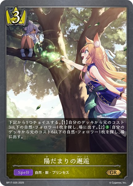 画像1: 陽だまりの邂逅[SVE_BP17-025_GR] (1)