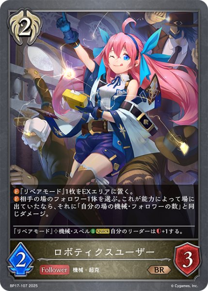 画像1: ロボティクスユーザー[SVE_BP17-107_BR] (1)