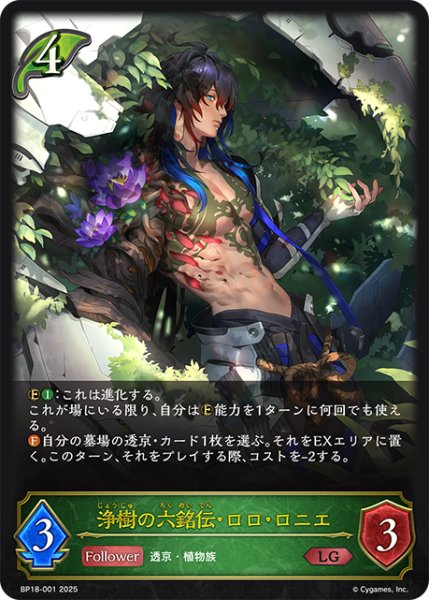 画像1: 浄樹の六銘伝・ロロ・ロニエ[SVE_BP18-001_LG] (1)