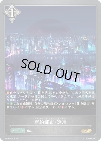 画像1: 新約都市・透京[SVE_BP18-120_GR] (1)