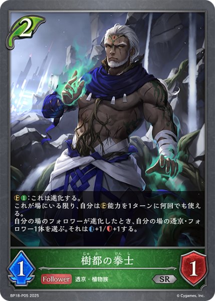 画像1: ★SRプレミアム★樹都の拳士[SVE_BP18-P05_SR] (1)