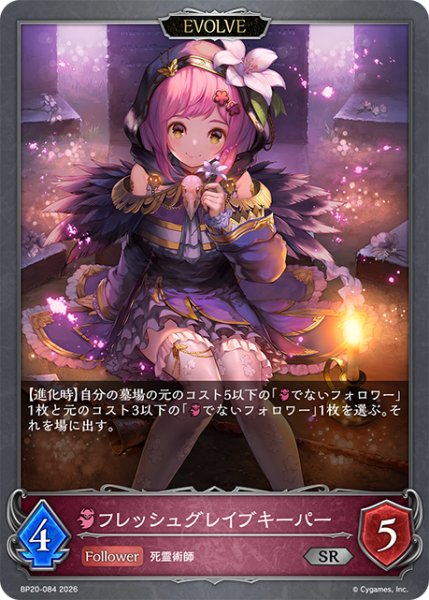 画像1: 【EVOLVE】フレッシュグレイブキーパー[SVE_BP20-084_SR] (1)