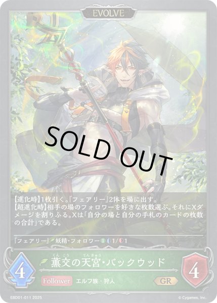 画像1: 【EVOLVE】薫交の天宮・バックウッド[SVE_EBD01-011_GR] (1)