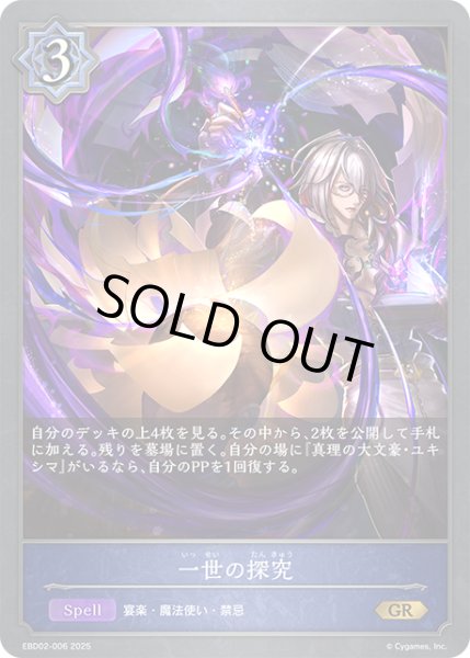 画像1: 一世の探究[SVE_EBD02-006_GR] (1)