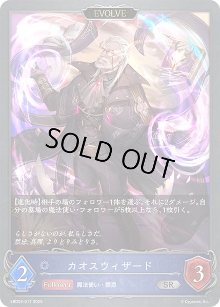 画像1: 【EVOLVE】カオスウィザード[SVE_EBD02-011_SR] (1)