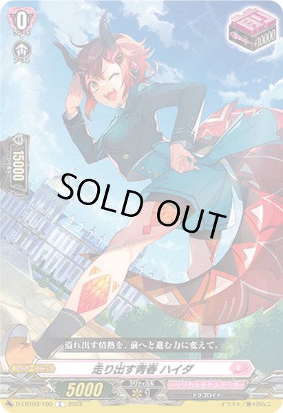 画像1: 走り出す青春 ハイダ[VG_D-LBT03/105C] (1)