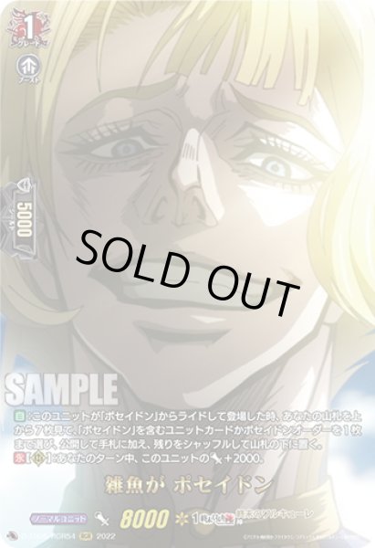 画像1: 【RGR仕様(C)】雑魚が ポセイドン[VG_D-TB05/RGR54RGR] (1)