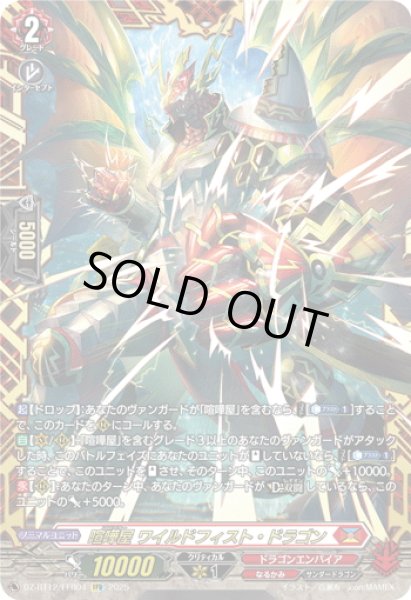 画像1: 【FFR仕様】喧嘩屋 ワイルドフィスト・ドラゴン[VG_DZ-BT12/FFR04] (1)