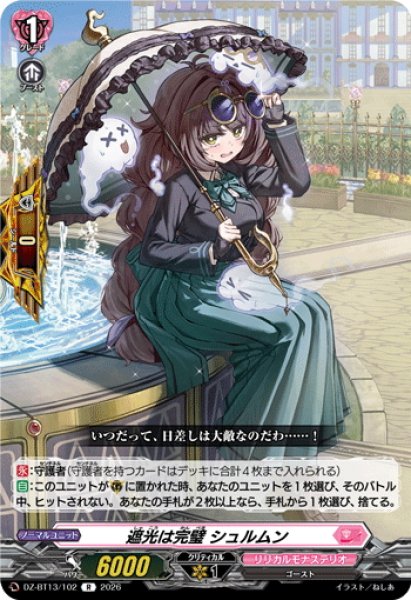 画像1: 遮光は完璧 シュルムン[VG_DZ-BT13/102R] (1)