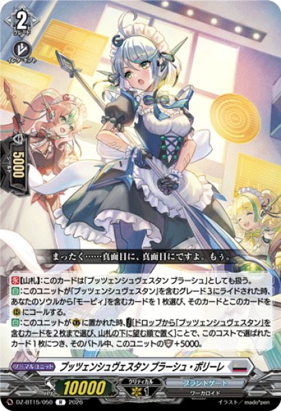 画像1: プッツェンシュヴェスタン ブラーシュ・ポリーレ[VG_DZ-BT15/050R] (1)