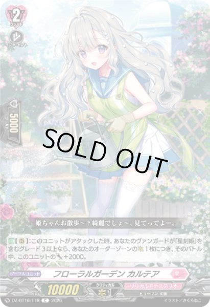 画像1: フローラルガーデン カルテア[VG_DZ-BT16/119C] (1)